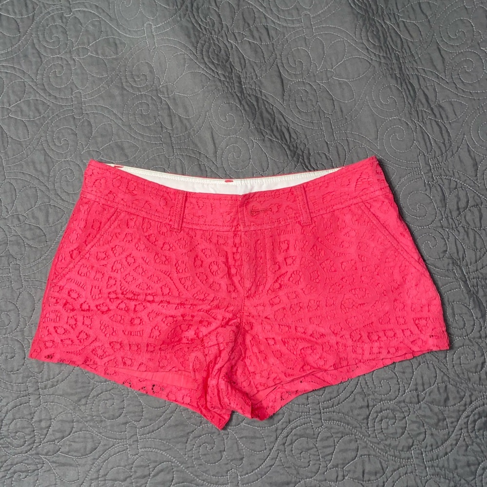 Pink Lace Lilly Pulitzer Shorts